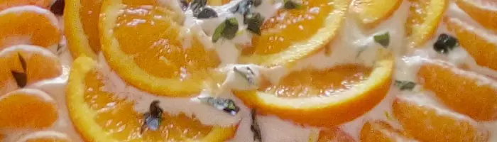 Cleo's winter fruit pavlova