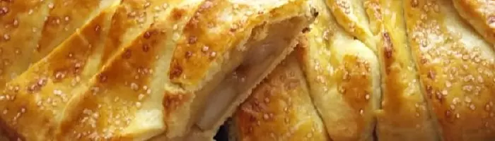 Braided Pear Strudel