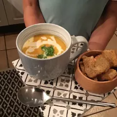 Fruity Butternut Soup