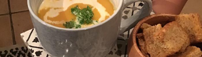 Fruity Butternut Soup