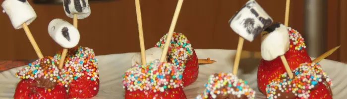 Strawberry Mars Monsters