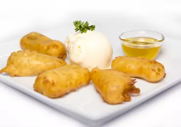 Golden Banana Fritters