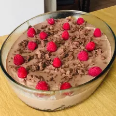 Chocolate & Raspberry Oreo Cheesecake