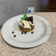 Teia’s chocolate eclairs