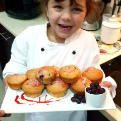 Yummy Gummy Berry Muffins